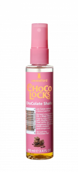 Lee Stafford Choco Locks Chocolate Shake, olej na vlasy s vůní čokolády, 100 ml