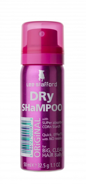 Lee Stafford Mini Original Dry Shampoo suchý šampon na světlé vlasy, 50 ml