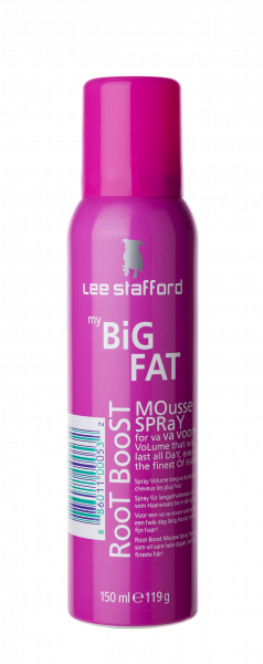 Lee Stafford My Big Fat Root Boost Spray pěna na vlasy pro výrazný objem, 150 ml