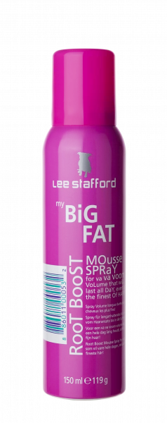 Lee Stafford My Big Fat Root Boost Spray pěna na vlasy pro výrazný objem, 150 ml