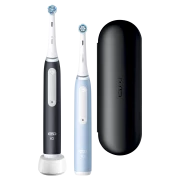 Oral-B iO Series 3 Matt Black/Ice Blue Duo elektrický zubní kartáček