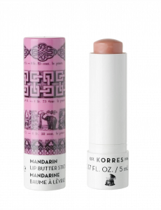 KORRES Lip Butter Stick Mandarin SPF 15 Pink - balzám na rty v tyčince, 5 ml