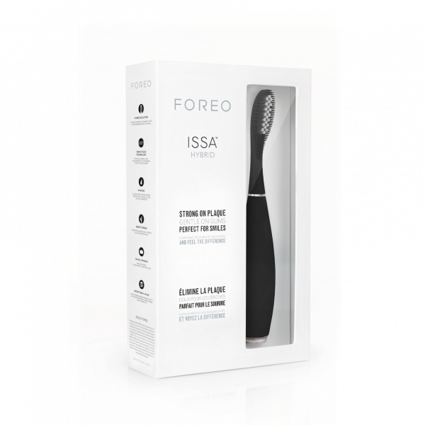 FOREO ISSA Hybrid Cool Black sonický kartáček