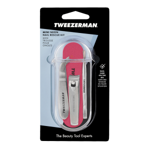 Tweezerman Mini Neon Nail Rescue Kit – kapesní sada první pomoci pro nehty