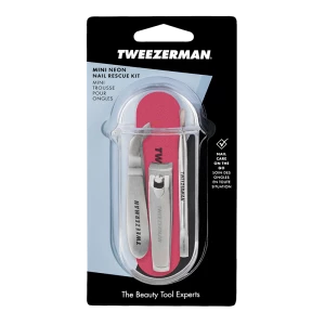 Tweezerman Mini Neon Nail Rescue Kit – kapesní sada první pomoci pro nehty