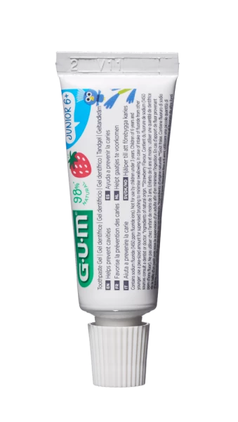 GUM Junior dětská zubní pasta pro školáky (6-12 let), 12 ml