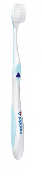 Meridol Sensitive zubní kartáček pro citlivé zuby a dásně