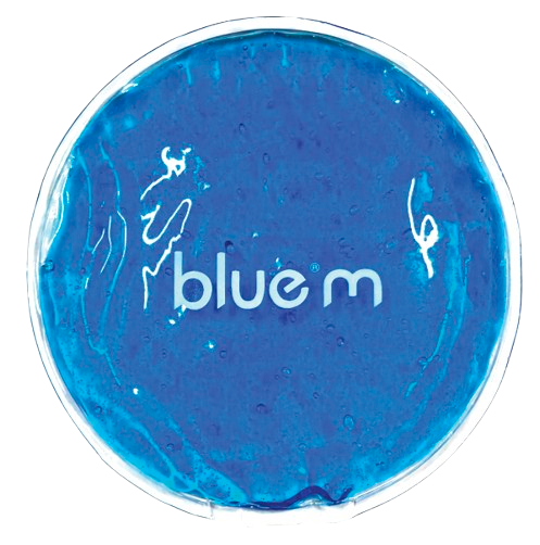 BlueM Gelový polštářek chladicí i hřejivý, kolečko 10 cm