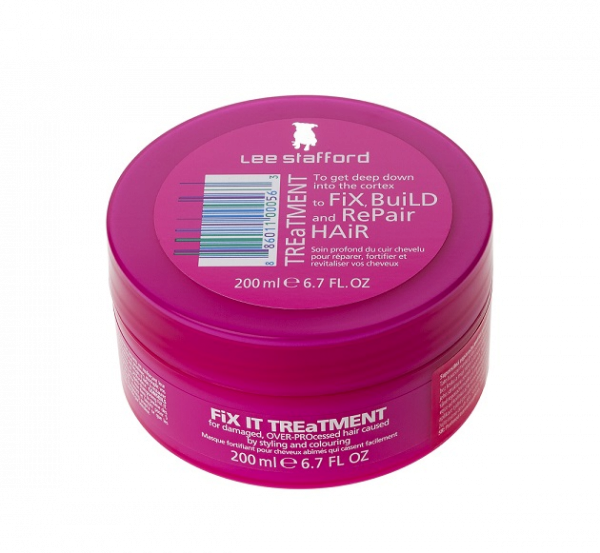 Lee Stafford Fix It Treatment regenerační maska pro poškozené vlasy, 200 ml