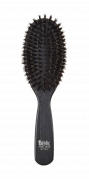 Tek Professional Black with wild board bristles, kartáč na vlasy se 100% kančími štětinami větší