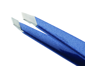 Tweezerman Slant Granite Sky pinzeta jeansově modrá
