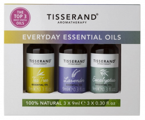Tisserand Aromaterapeutická sada nezbytných olejů, 3x 9 ml