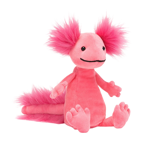 Jellycat Axolotl Alice, malá vodní dračice 17 cm