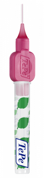 TePe Original mezizubní kartáčky z bioplastu 0,4 mm, růžové, 6 ks