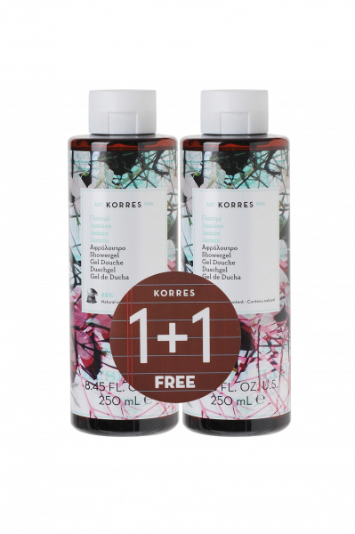 KORRES Sprchový gel Jasmín - výhodný set 1+1 zdarma