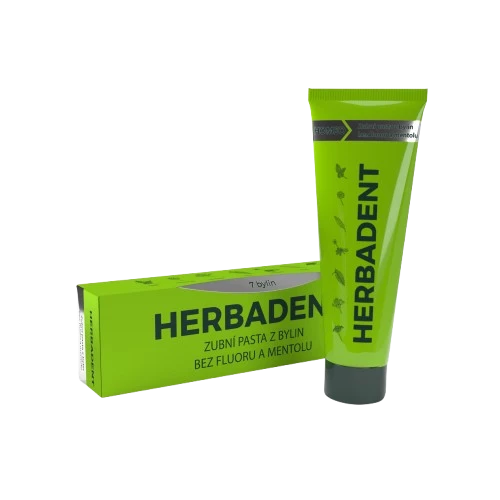 Herbadent HOMEO bylinná zubní pasta s ženšenem, 100 g