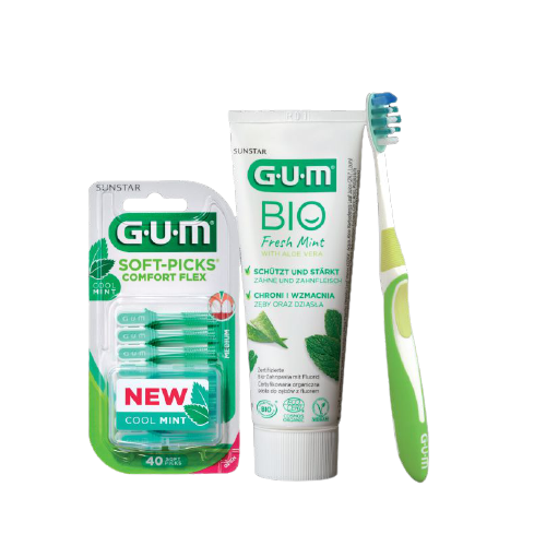 GUM BIO Fresh Mint sada
