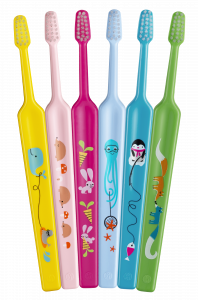 TePe Mini x-soft, zubní kartáčky pro nejmenší, 2+1 zdarma
