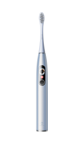 Oclean X Pro Digital Set Silver pouzdro a sonický kartáček, stříbrný