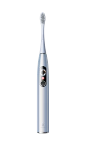 Oclean X Pro Digital Set Silver pouzdro a sonický kartáček, stříbrný