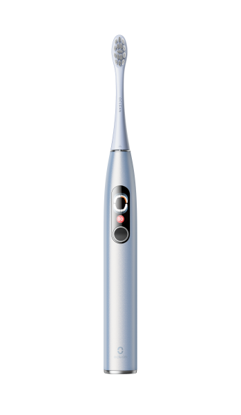 Oclean X Pro Digital Set Silver pouzdro a sonický kartáček, stříbrný