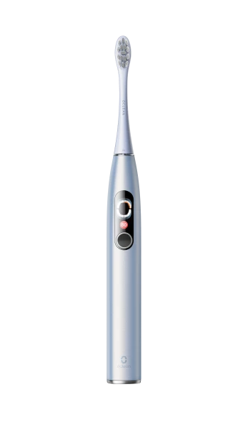 Oclean X Pro Digital Set Silver pouzdro a sonický kartáček, stříbrný