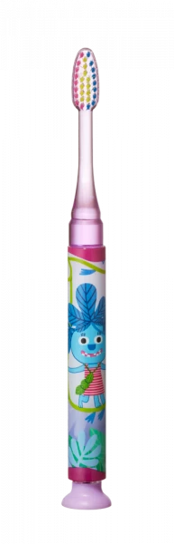 GUM Light-Up Jungle Buddies dětský blikající zubní kartáček (od 6 let)