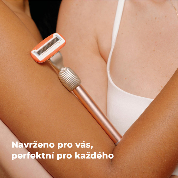 FLER Starter set – holicí strojek v barvě růžového zlata