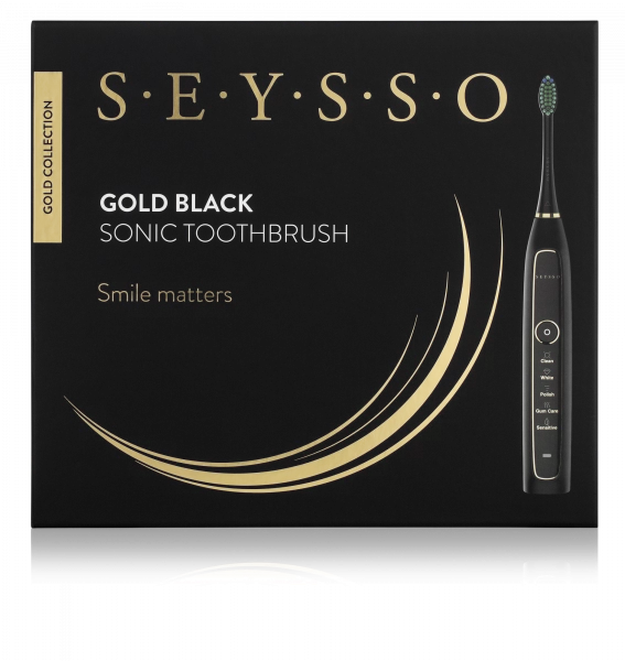 Seysso Gold Black sonický kartáček