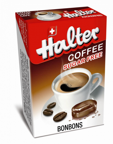 Halter Coffee bonbóny bez cukru, 40 g LIMITOVANÁ EDICE 
