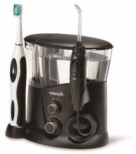 Waterpik Complete Care 7.0 WP952 Black ústní sprcha se sonickým kartáčkem