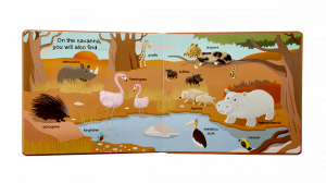 Safari - hmatová knížka