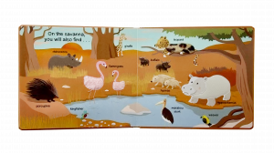 Safari - hmatová knížka