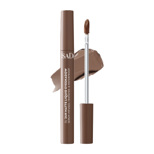 ISADORA The 24H Matte Liquid Eyeshadow 83 Deep Taupe, tekuté oční stíny