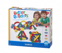 Better Barnds Builders Magnetická stavebnice, 60 ks