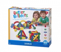 Better Barnds Builders Magnetická stavebnice, 60 ks