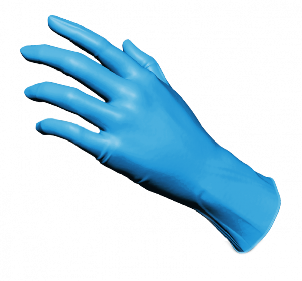 Medicom Safetouch Advanced Vitals Nitrile (L) - rukavice nepudrované, modrá barva, 100 ks