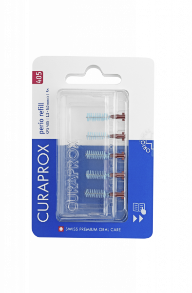 Curaprox CPS 405 perio mezizubní kartáčky, červené, 5 ks