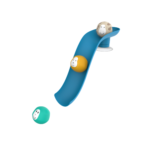 Matchstick Monkey, klouzačka, modrá