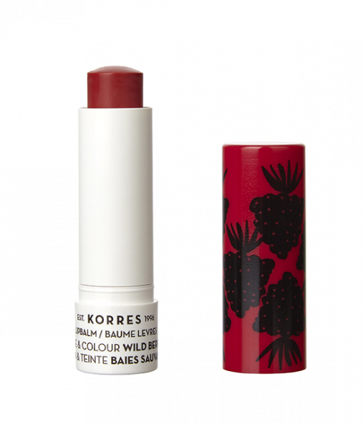 KORRES Care & Colour lip balm stick barevný balzám na rty, lesní