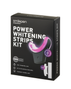 Smilepen Whitening Strips Kit – 7denní kůra pro intenzivní bělení zubů pomocí bělicích pásek s bezdrátovým LED akcelerátorem