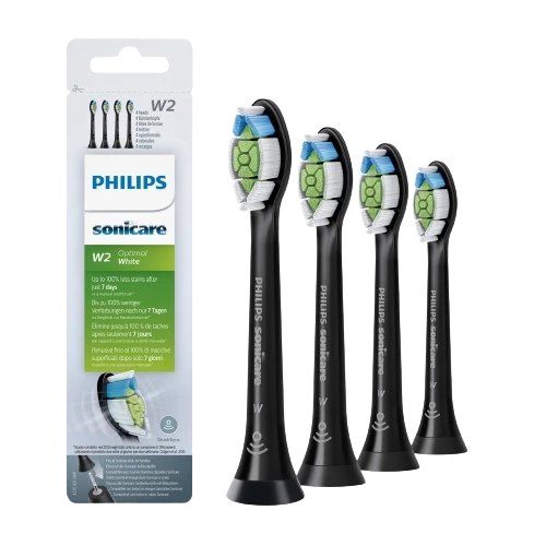 Philips Sonicare Optimal White HX6064/11 Standardní velikost hlavice sonického kartáčku, 4 ks
