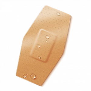 3M Nexcare náplasti voděodolné AQUA (360° ochrana rány) MAXI, 5 ks