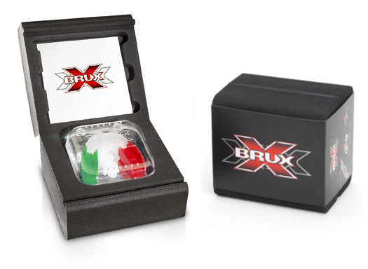 Dr. Brux Sport chránič zubů pro sportovce, tříbarevný