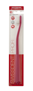 SWISSDENT WHITENING zubní kartáček, soft, růžový