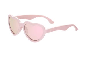 BABIATORS Original Hearts Ballerina Pink, sluneční zrcadlové brýle, růžové, 0-2 let