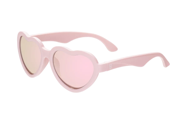 BABIATORS Original Hearts Ballerina Pink, sluneční zrcadlové brýle, růžové, 0-2 let
