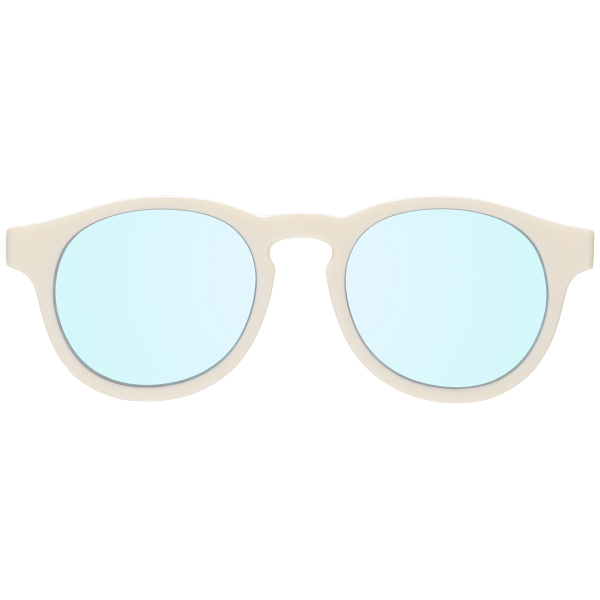 BABIATORS Originals Keyhole Sweet Cream, sluneční zrcadlové brýle krémové, 3-5 let