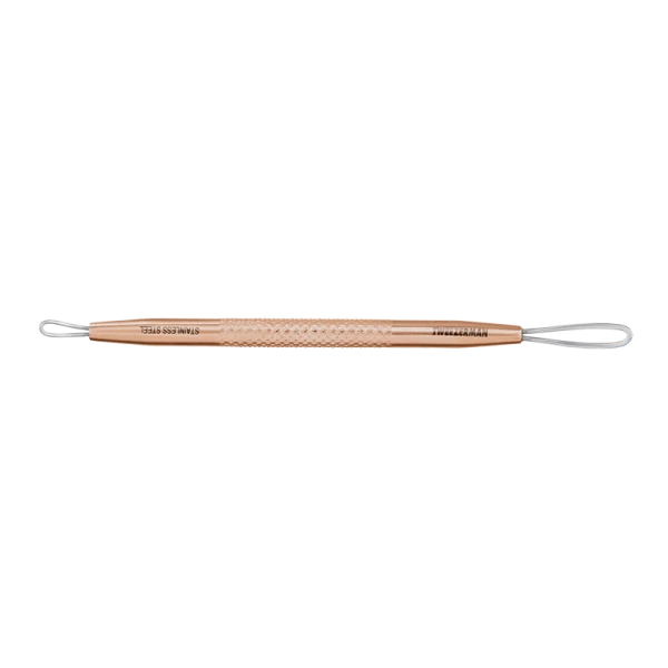 Tweezerman expresor –⁠⁠⁠⁠⁠⁠ oboustranné kosmetické očko na komedony, rose gold