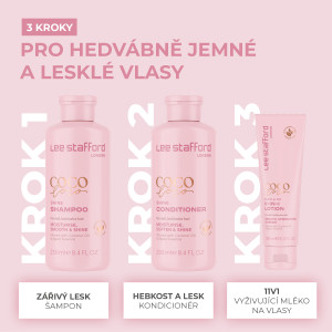 Lee Stafford CoCo LoCo Blow & Go 11 in 1 Lotion vyživující mléko na vlasy, 100 ml